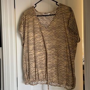 Size large top charming Charlie brand.